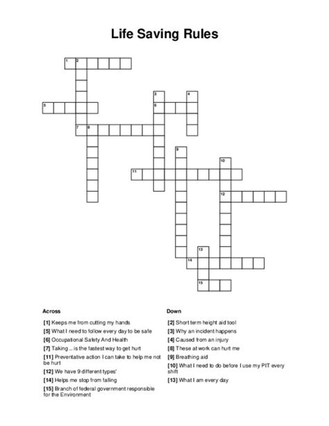 life saving set crossword clue|life saving set crossword answer.